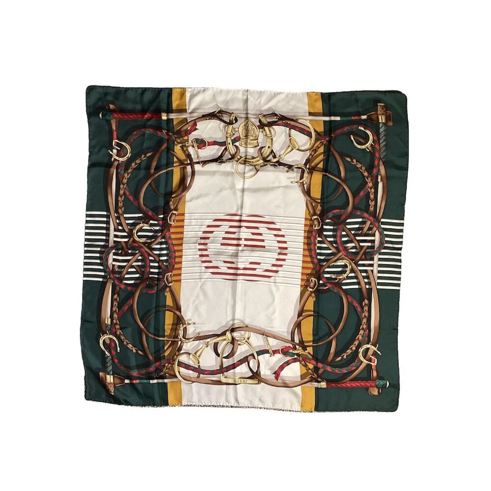 Gucci Silk Square Scarf